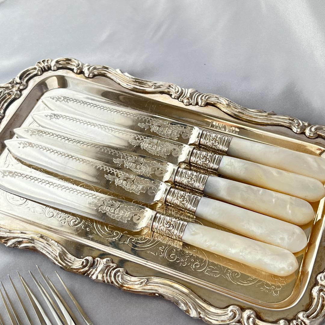 Allen & Darwin】【白蝶貝】パストリーセット マザーオブパール - メルカリ