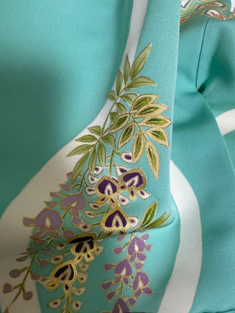 美術友禅振袖 吉祥立涌四季草花別誂え証書付き 長襦袢 新品袋帯 - メルカリ