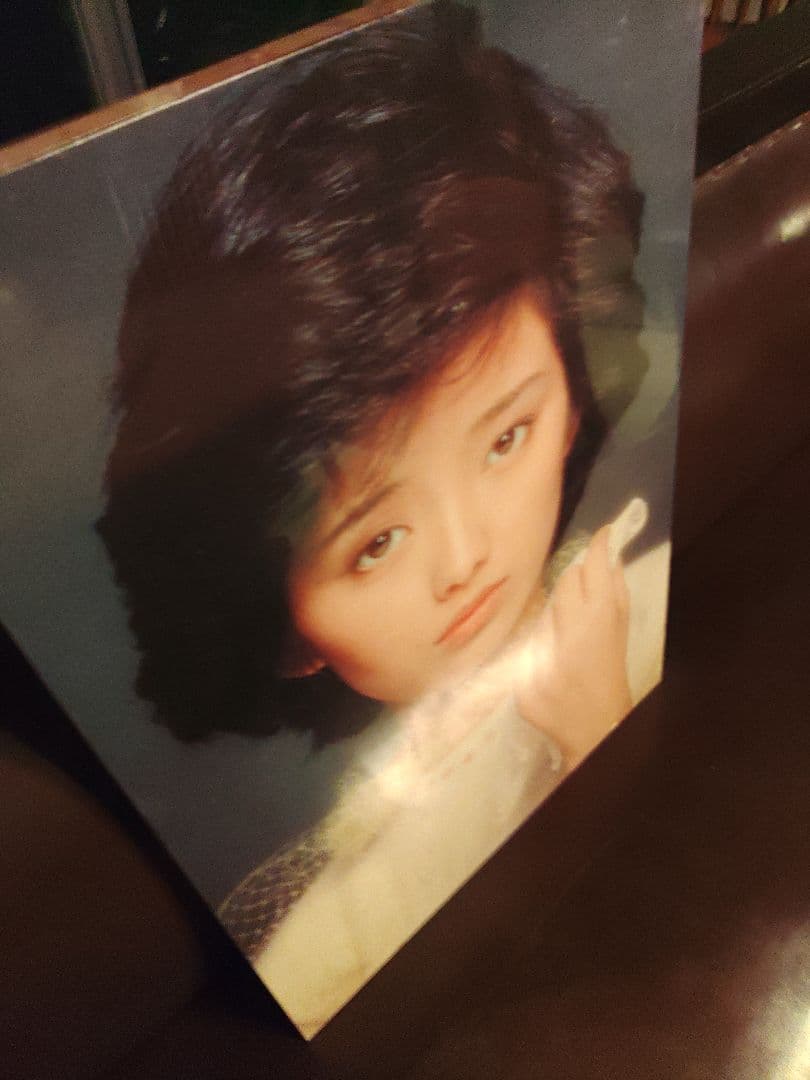 山口百恵　非売品　激レア　パネル　店舗用　ポスター　レトロ　アンティーク