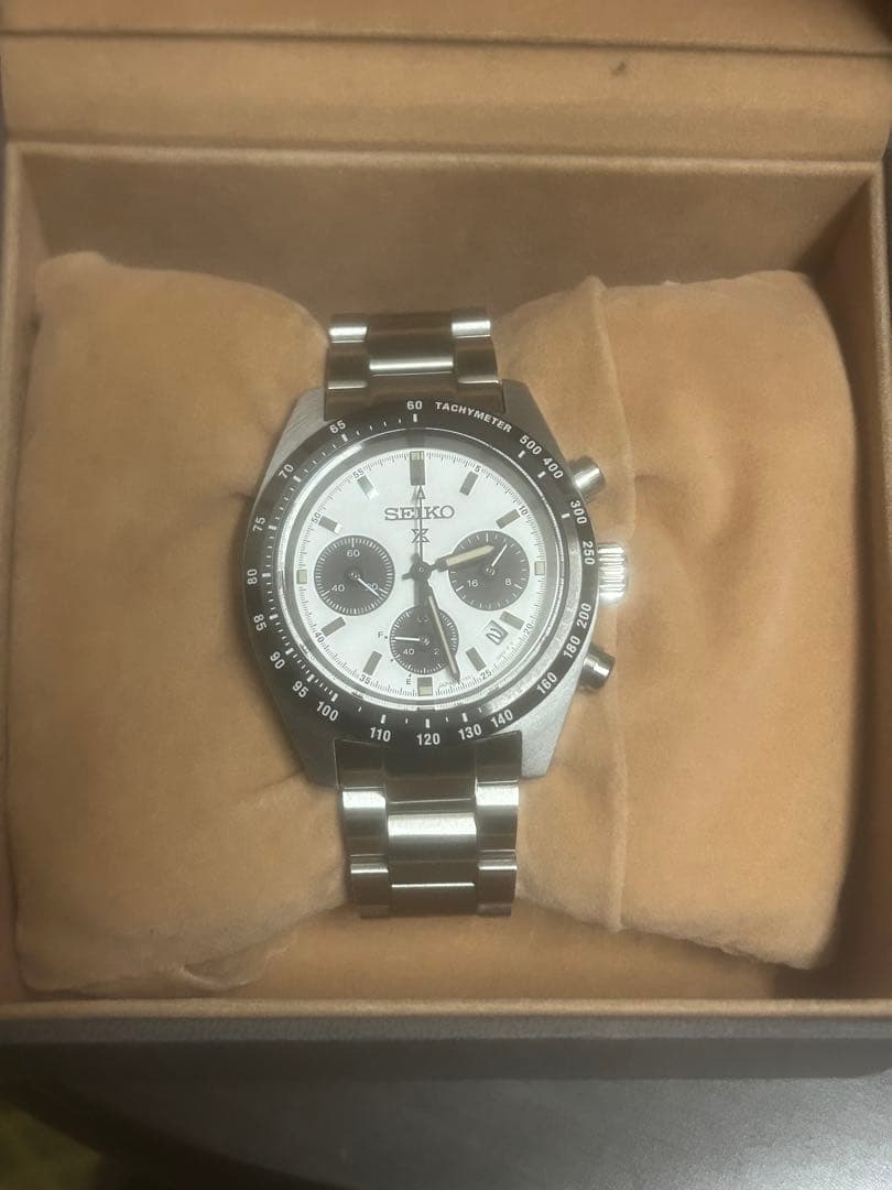 SEIKO PROSPEX スピードタイマー クロノグラフ腕時計 SBDL085