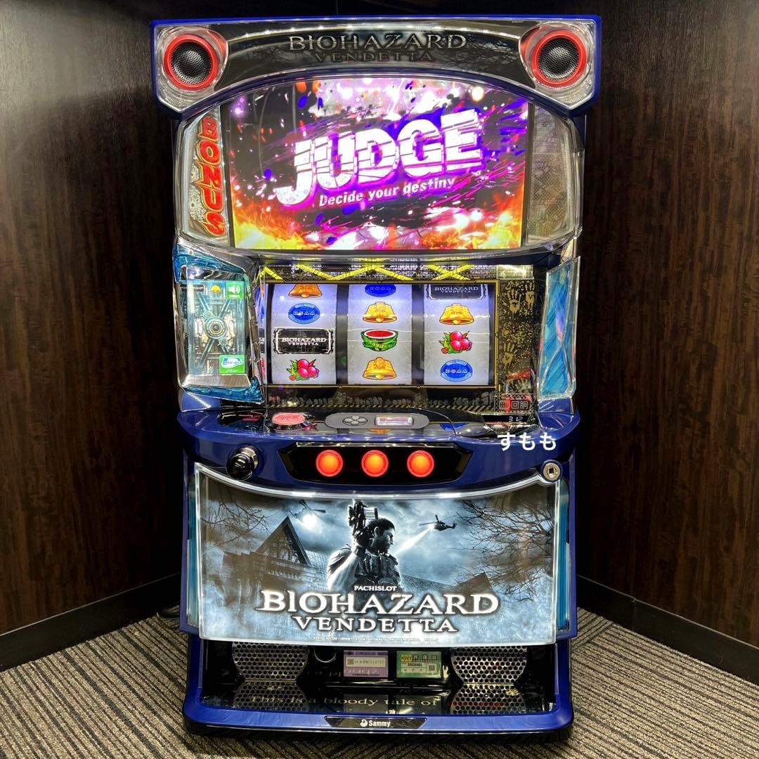 パチスロ実機 スマスロ バイオハザード:ヴェンデッタ 送料無料