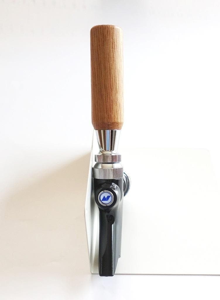 新品 ニットク製 ビールサーバー用 ダブルコック 木製ハンドル仕様