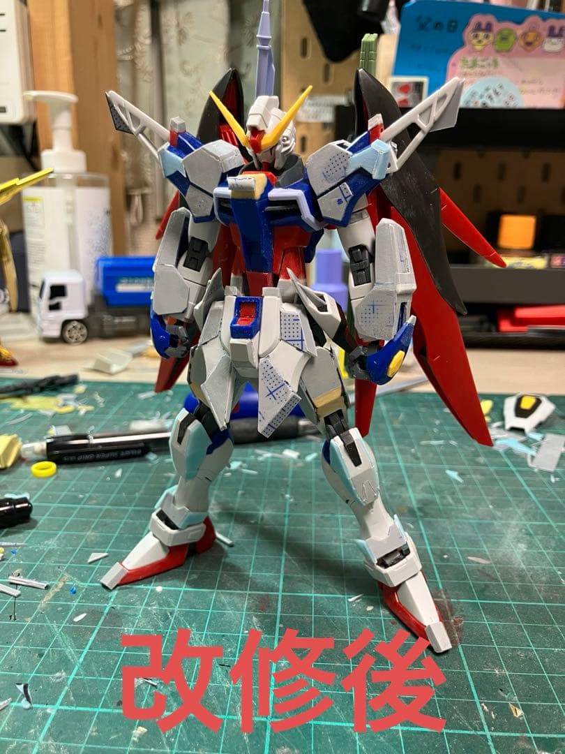 1/144 HG デスティニーガンダムspecⅡ 徹底改修全塗装完成品
