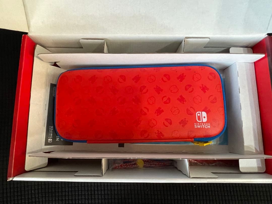 Nintendo Switch 本体 マリオ仕様　◯ACアダプター無し