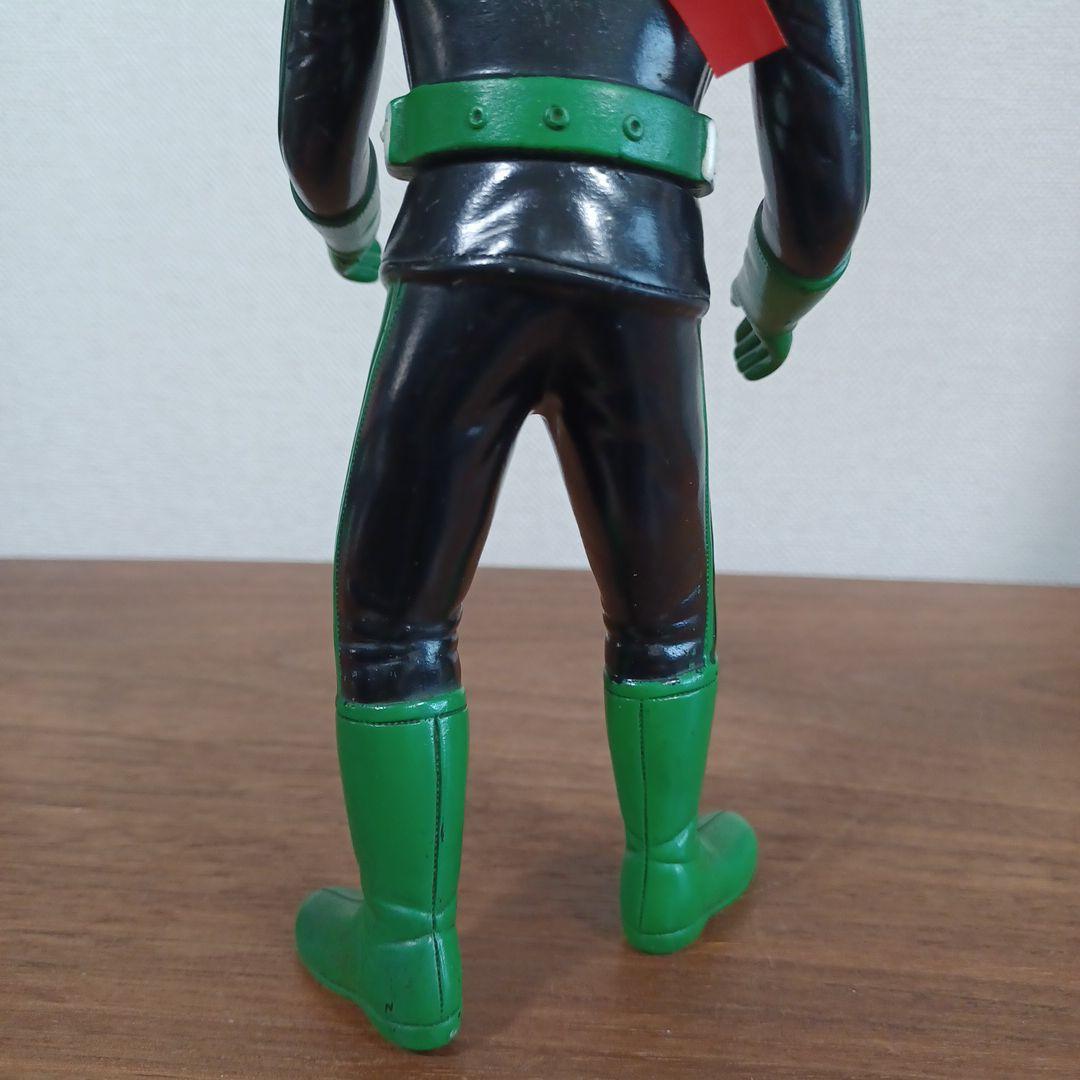 当時もの旧バンダイ社製　仮面ライダー１号＆２号　希少ソフビフィギュア２体セット