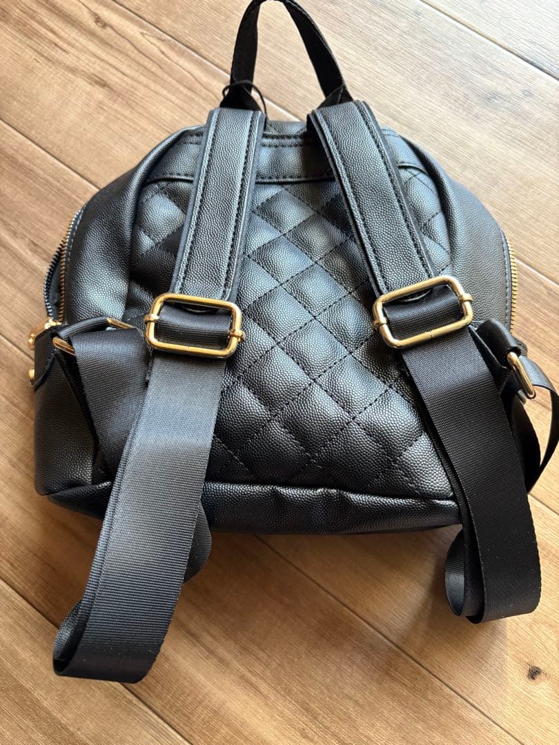 シャネル ブラック リュック ノベルティ キャビア調 お年玉限定価格！