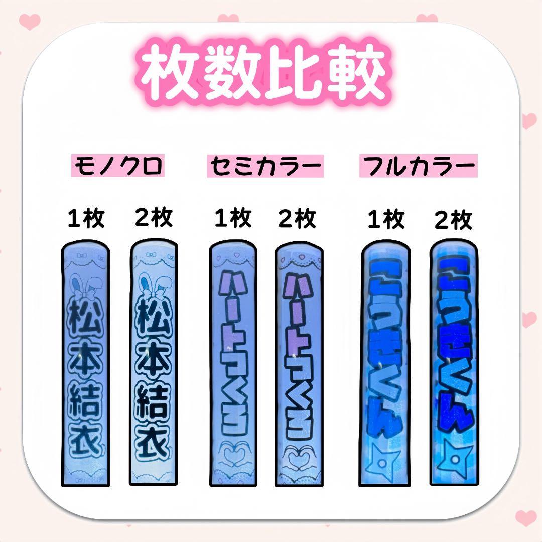 れれれ様 キンブレシート オーダー 2枚セット ペンライトシート