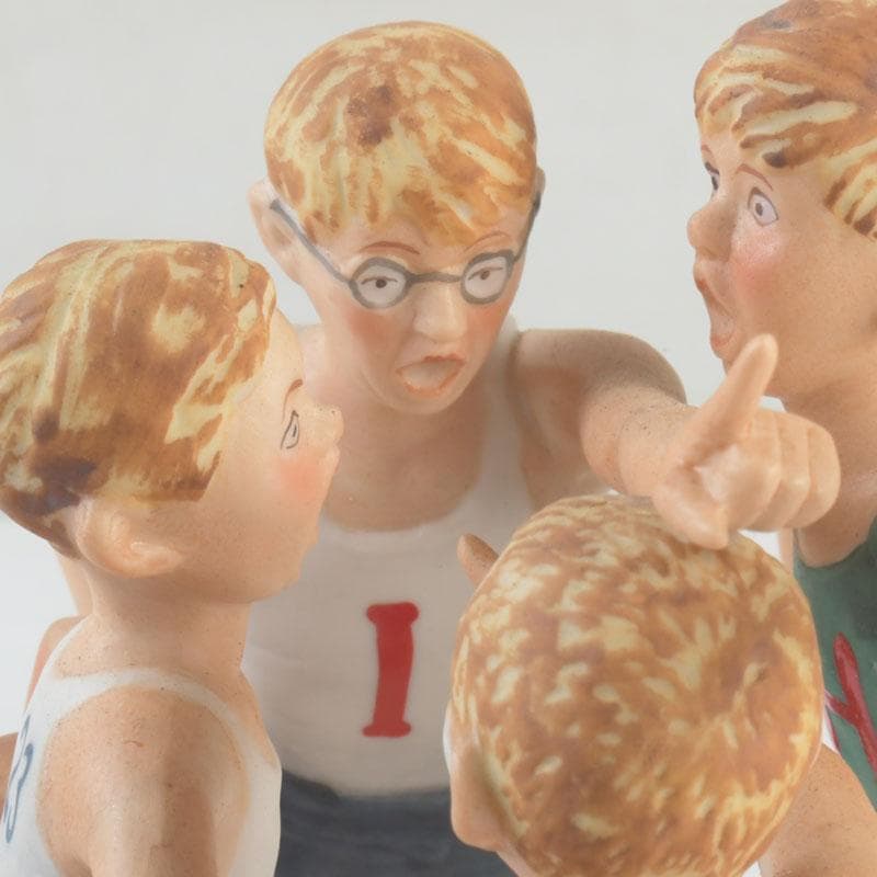 ノーマンロックウェル フィギュリン 陶器人形 置物 C 9303