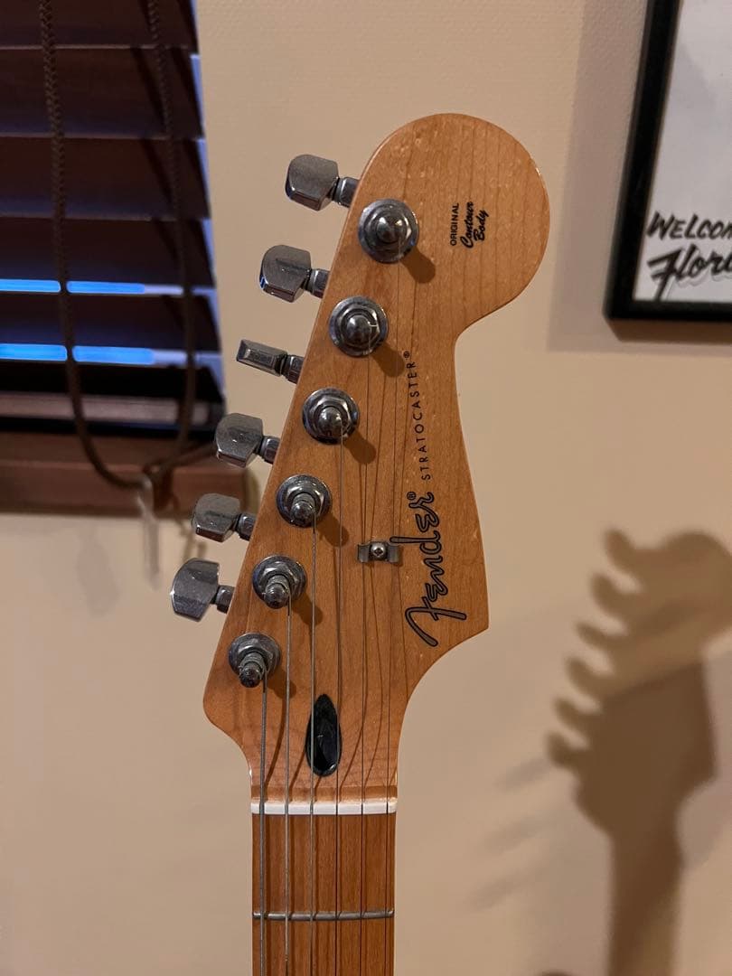 値下げ交渉OK】フェンダー fender ホワイト ストラトキャスター エレキ