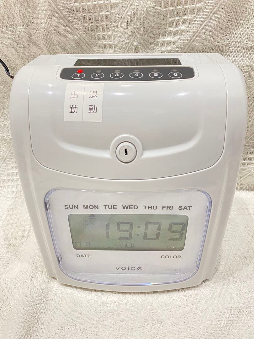VOICE 自動集計機能付タイムレコーダー VT-2000