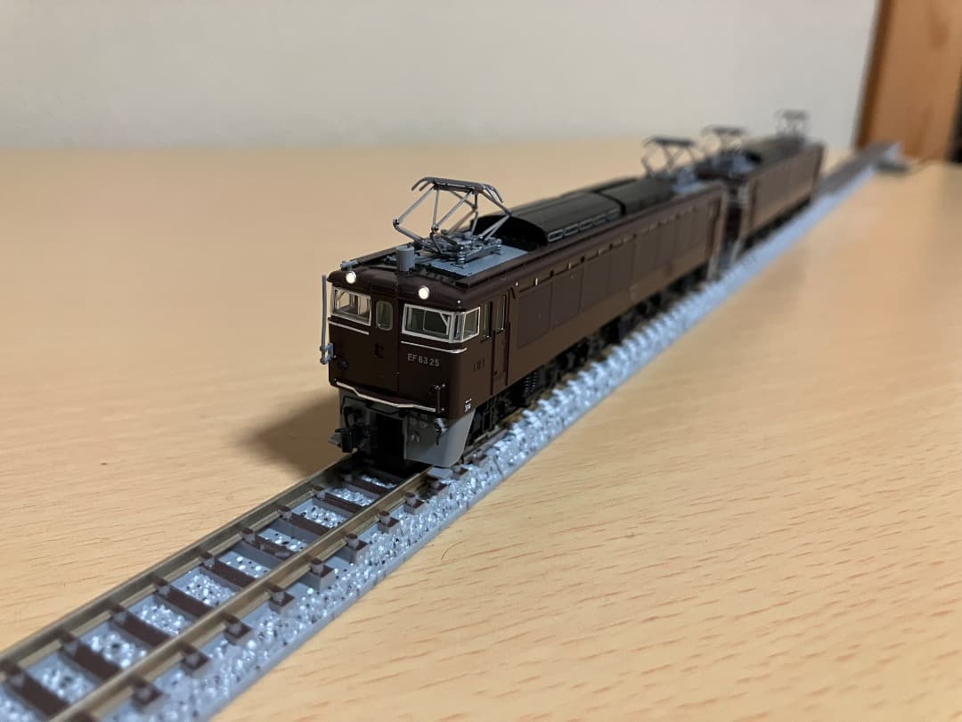 TOMIX 98922 EF63形電気機関車 24・25号機、茶色セット