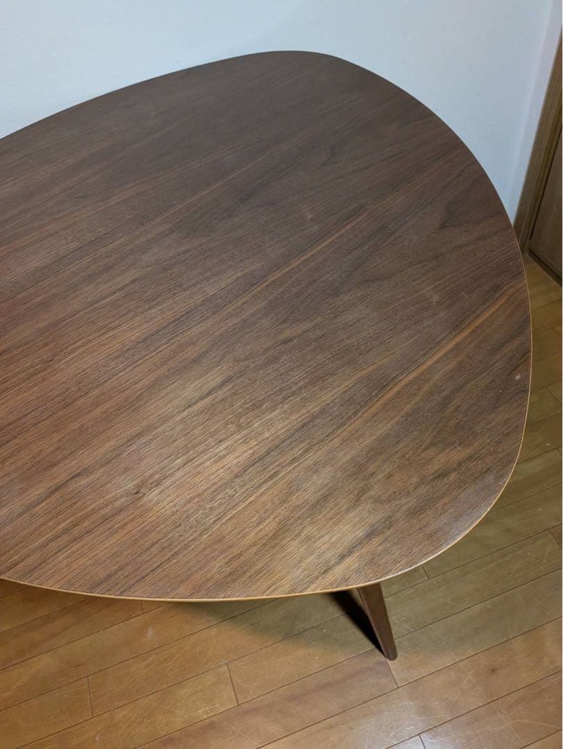 ■送料込■NOCE ダイニングテーブル 北欧家具 三角食卓デスクウォールナット