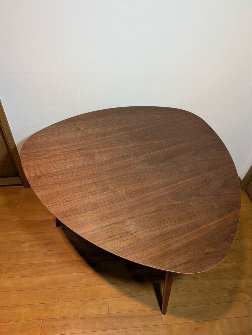 ■送料込■NOCE ダイニングテーブル 北欧家具 三角食卓デスクウォールナット