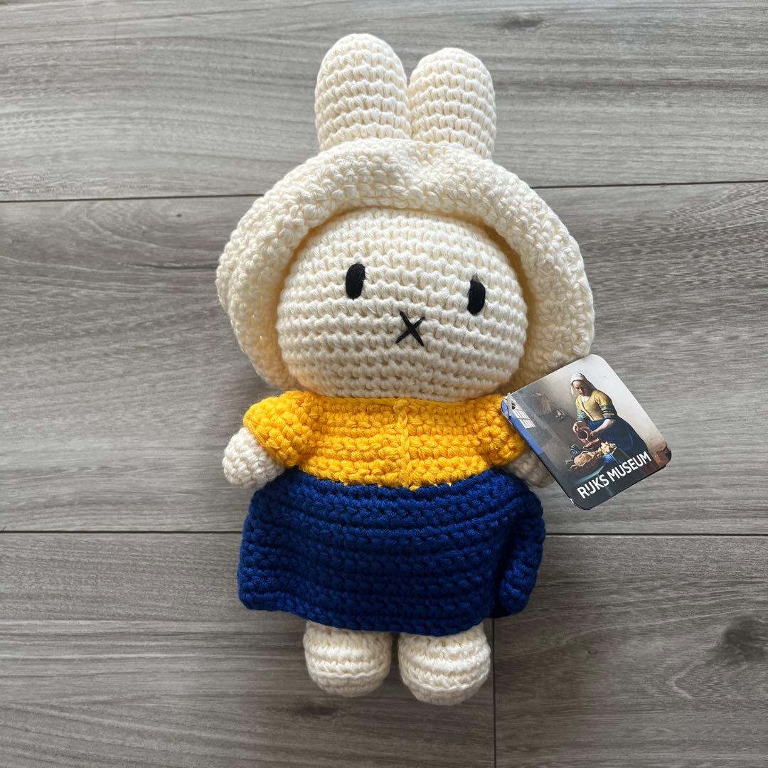 ミッフィ　あみぐるみ　ジャストダッチ社 JUST DUTCH新作】 ミッフィーの編みぐるみJUST DUTCH(ジャストダッチ