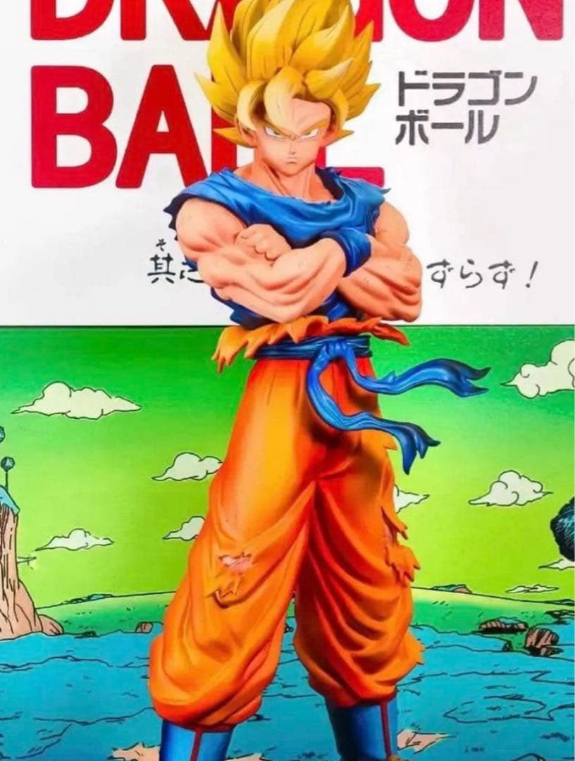 ドラゴンボールガレージキット　超サイヤ人孫悟空　スタチュー フィギュア