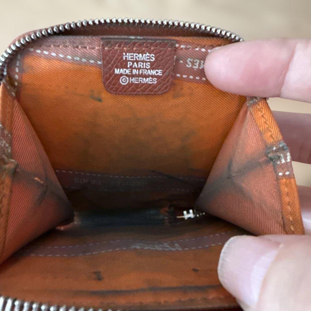 エルメス ケース アザップコンパクトミニ シルクイン