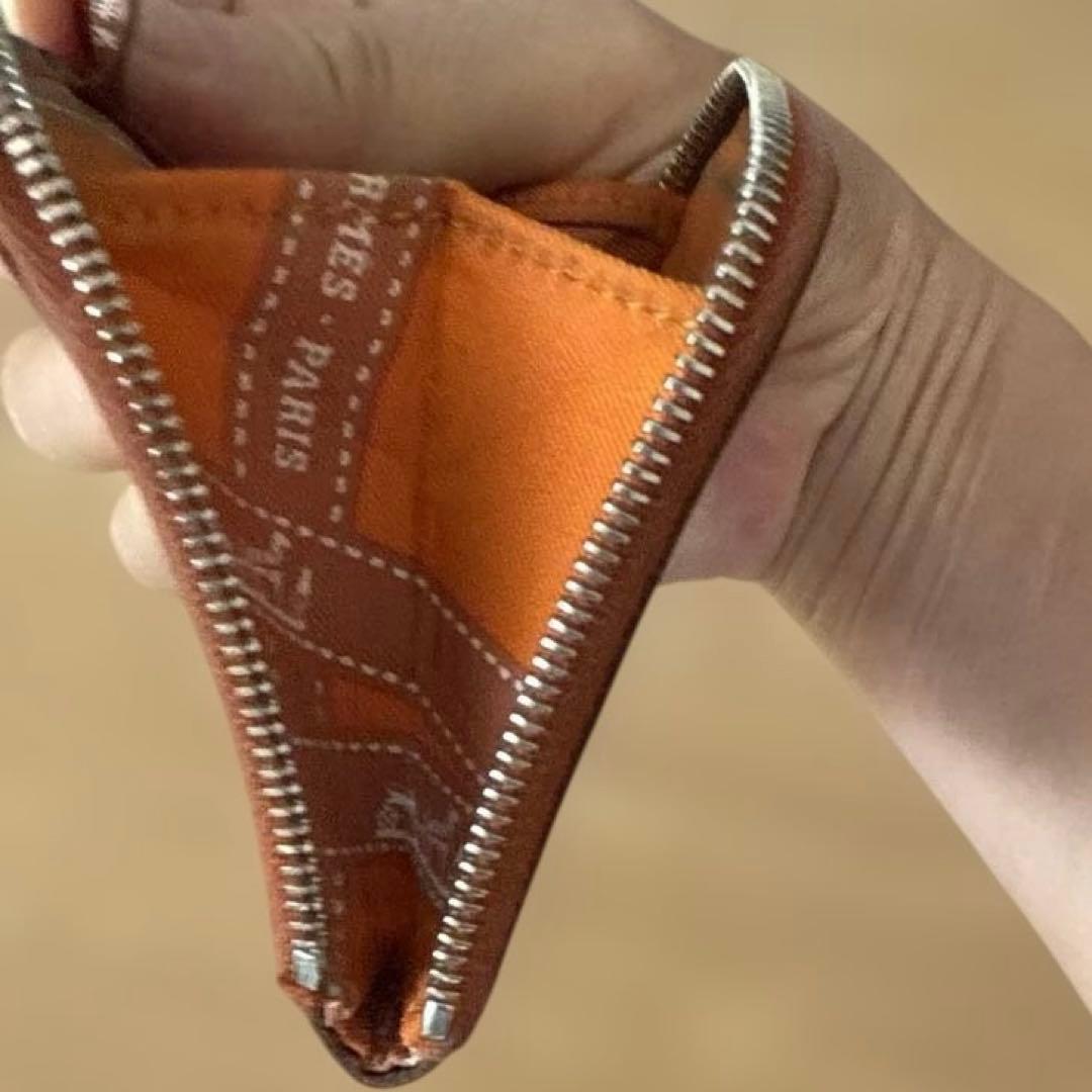 エルメス ケース アザップコンパクトミニ シルクイン