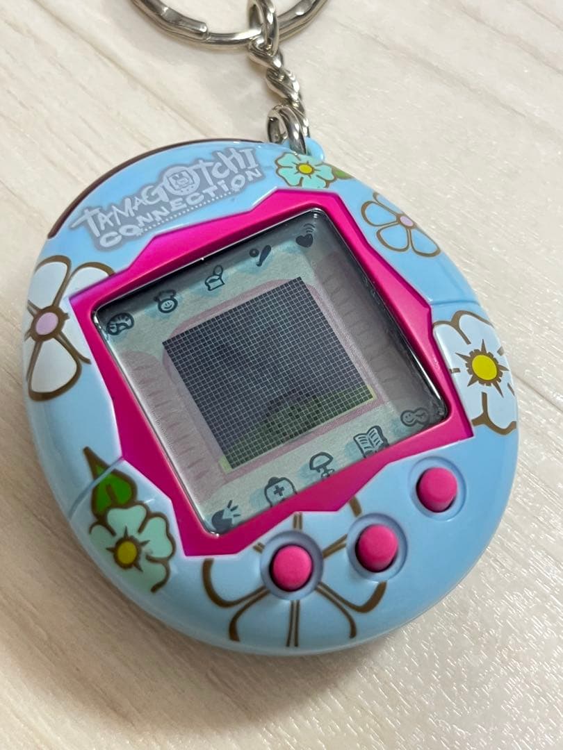 【動作確認済み】たまごっちコネクション V２　【花柄】海外限定品・日本未発売品