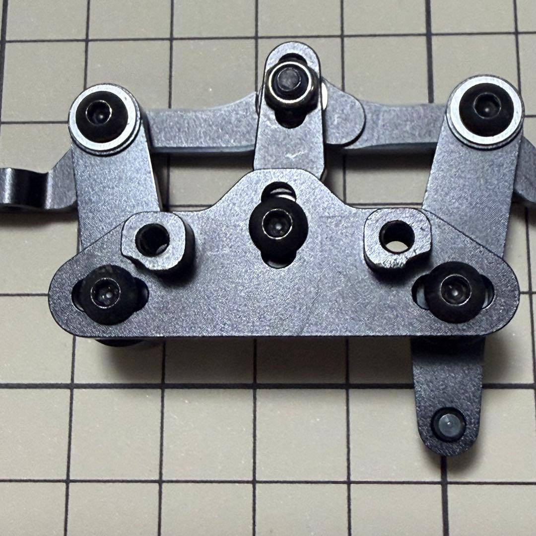 OVERDOSE トリプルリンク ステアリングワイパーセット ガルム ブラック