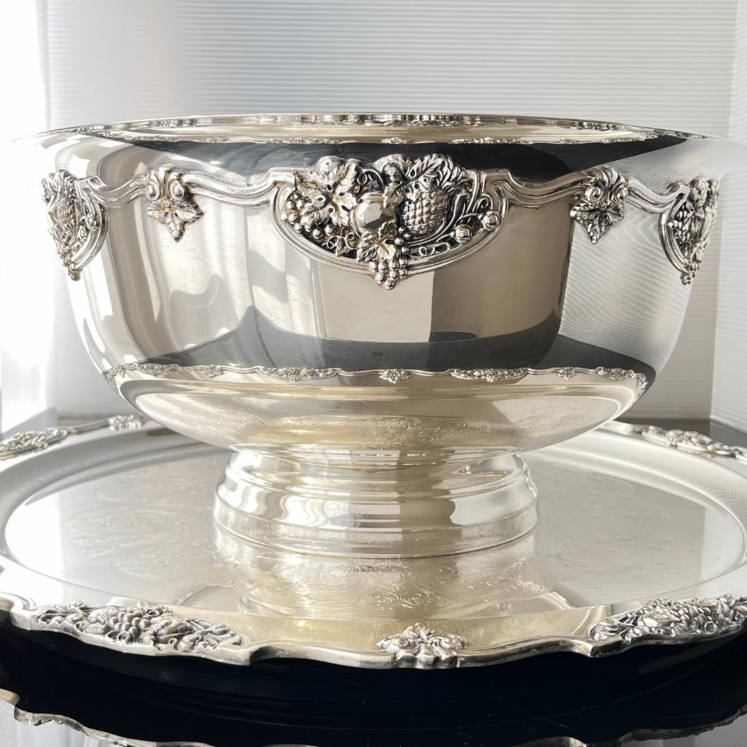 WALLACE】 果実のパンチボウル / ワインクーラー パンチカップ12個