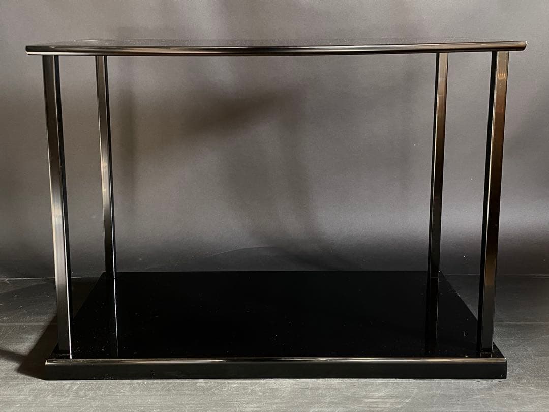 美品】「母」 輪島塗 真台子 塗師 久世 宗春 組立式 共箱 茶道具 （Fあ