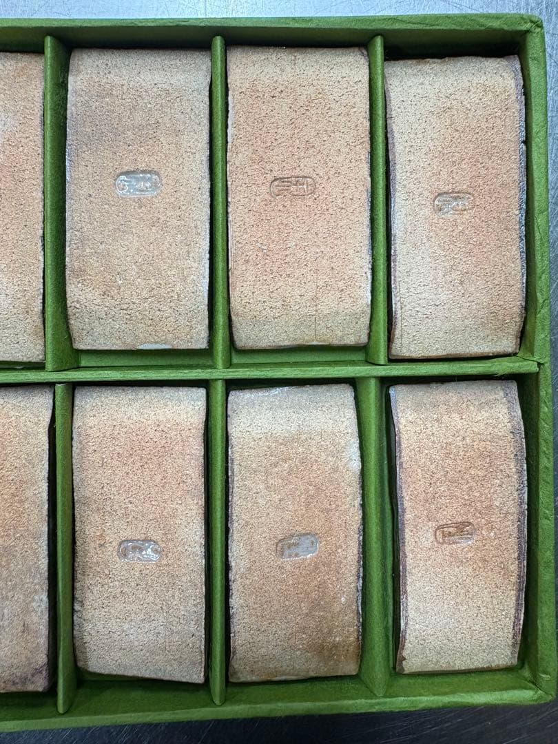 8/10までの出品　京焼　箸置揃　花鳥乾山十二月　晴山　江田晴山