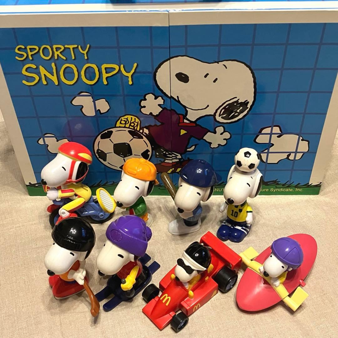 スヌーピー マクドナルド ハッピーセット スポーツシリーズ 限定BOX
