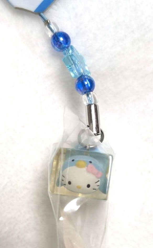 ご当地キティ　根付け　水族館限定　AQUARIUM ストラップ