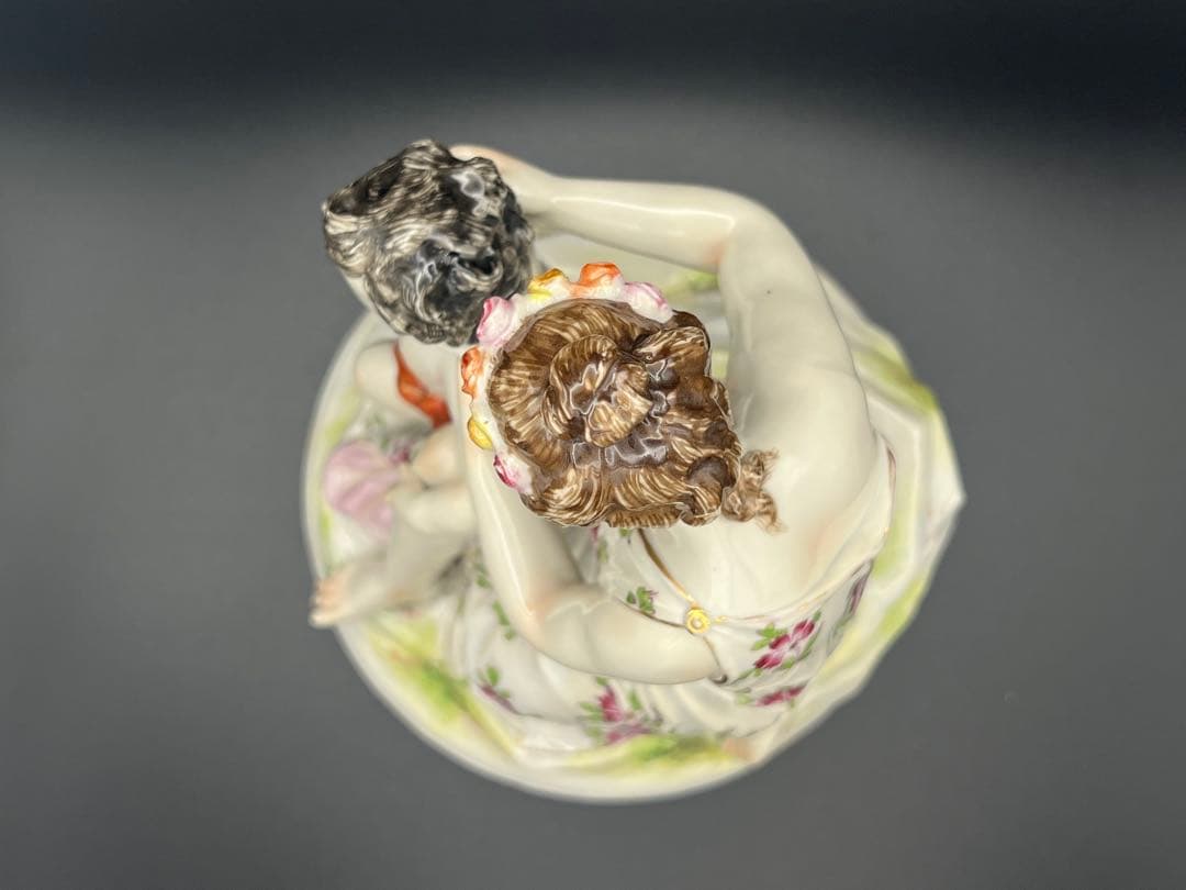 母子像 陶磁器 フィギュア