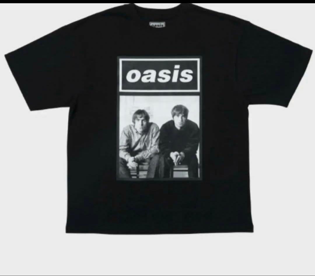 オアシス公式 oasis live '25 東京公演Tシャツ モノクロ L オアシス