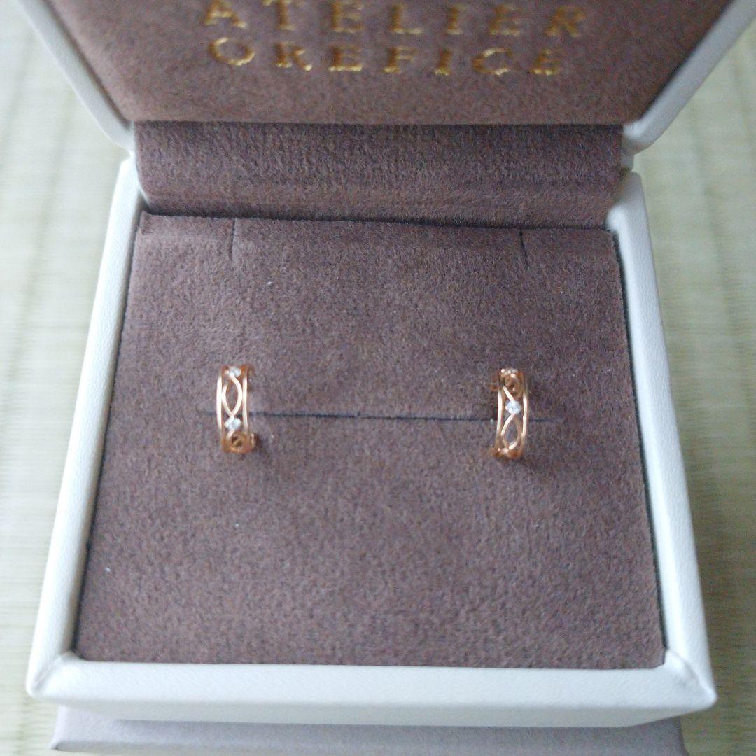 オレフィーチェ☆リズピアス K18/Pt「リズ」ピアス｜【オレフィーチェ