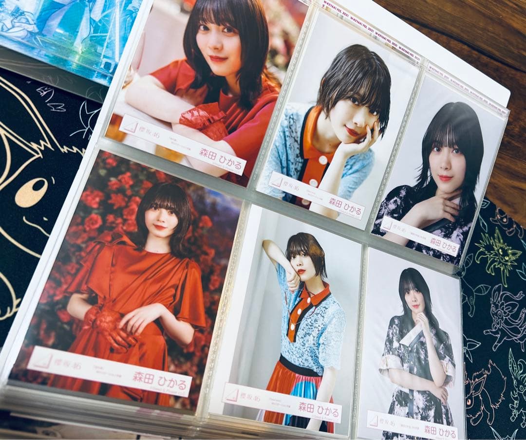 【櫻坂46】森田ひかる 生写真 126コンプ ケース付き