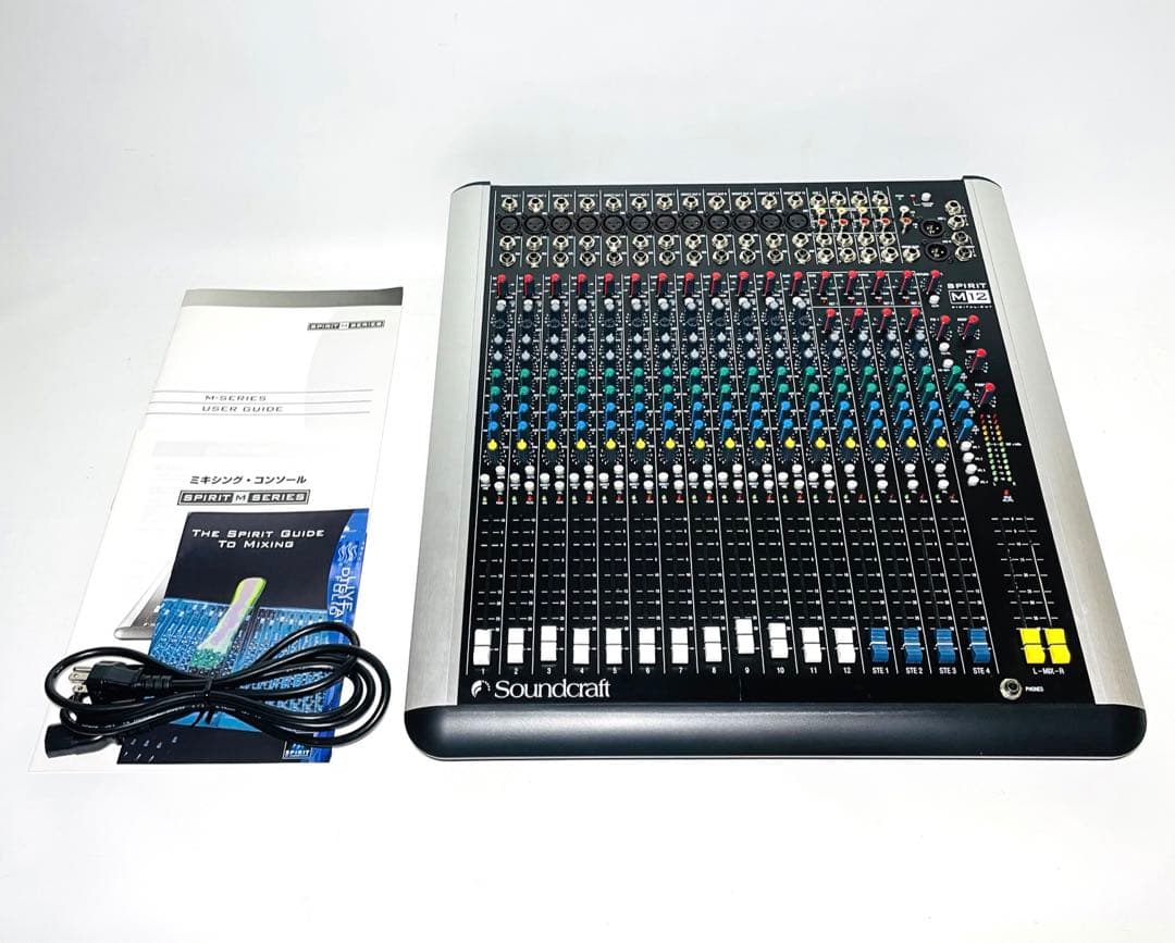美品】SOUND CRAFT Spirit M12 ミキサー - メルカリ
