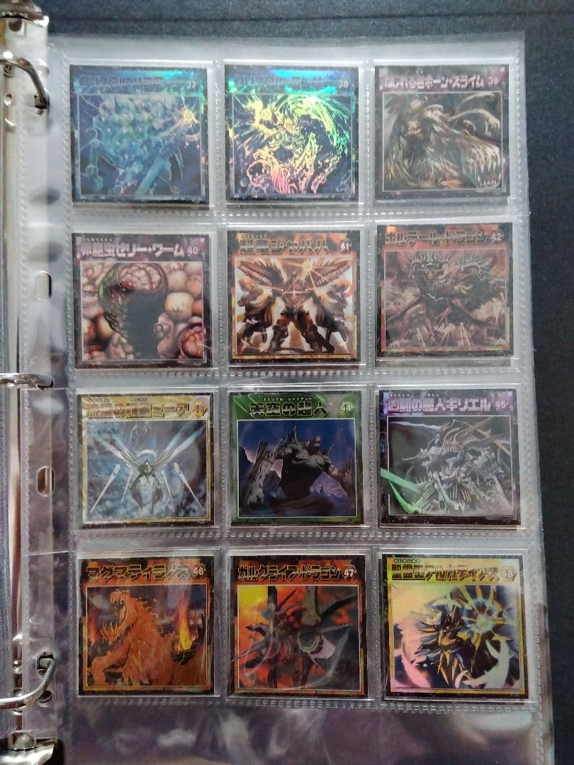 セミコンプ　森永　デュエルマスターズ　シール　ウエハース　遊戯王