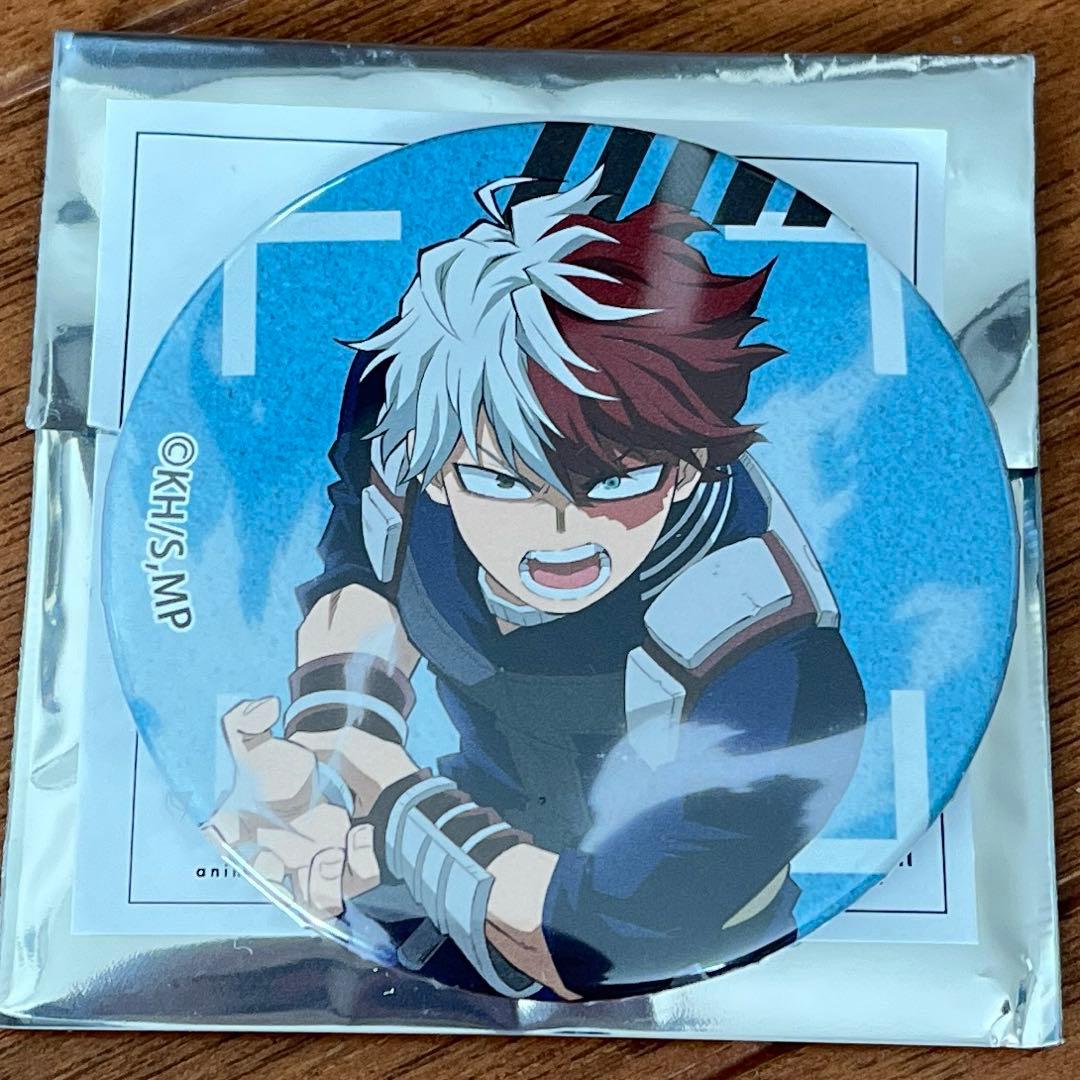僕のヒーローアカデミア轟焦凍7期新ビジュアル缶バッジ