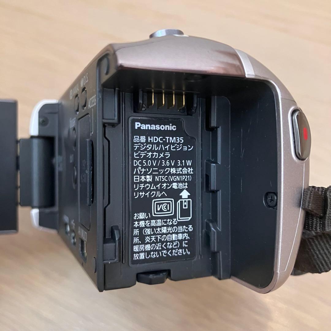 美品✨パナソニック 内蔵メモリ HDC-TM35 ビデオカメラ 32GB