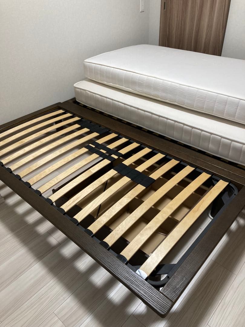 【無印良品】シングルベッドフレーム　脚付