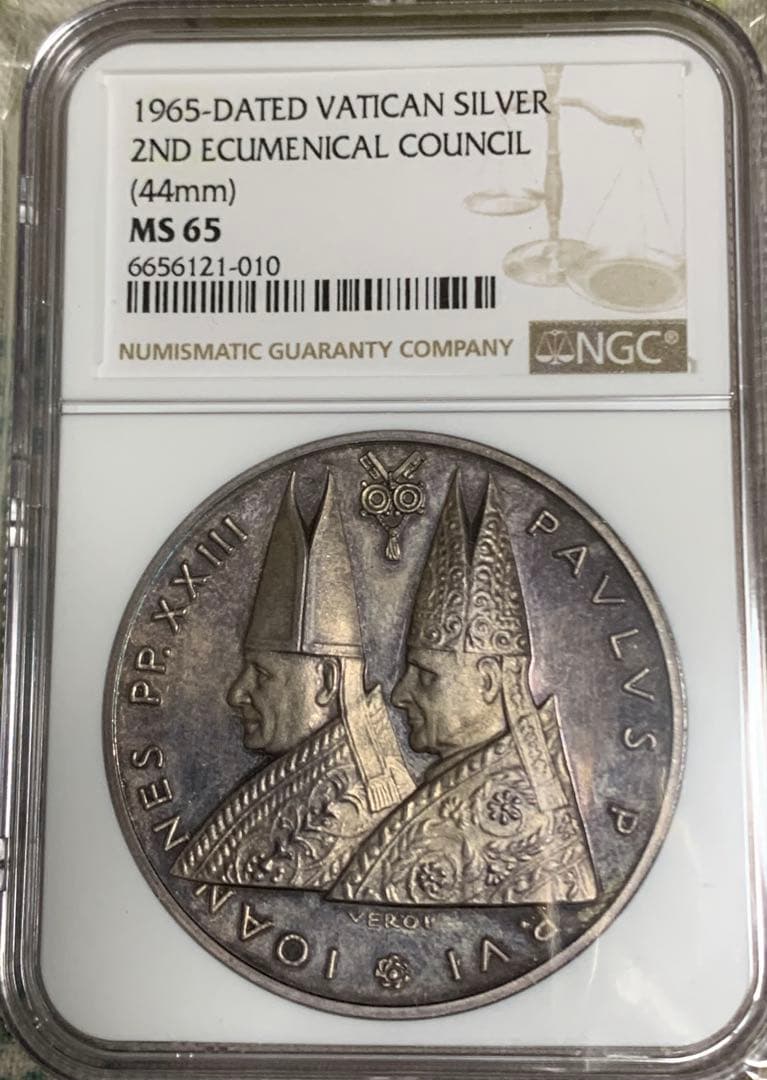 美術品値下げ❗️1963年 銀貨 & 1965年 銅貨 セットオリジナルケース