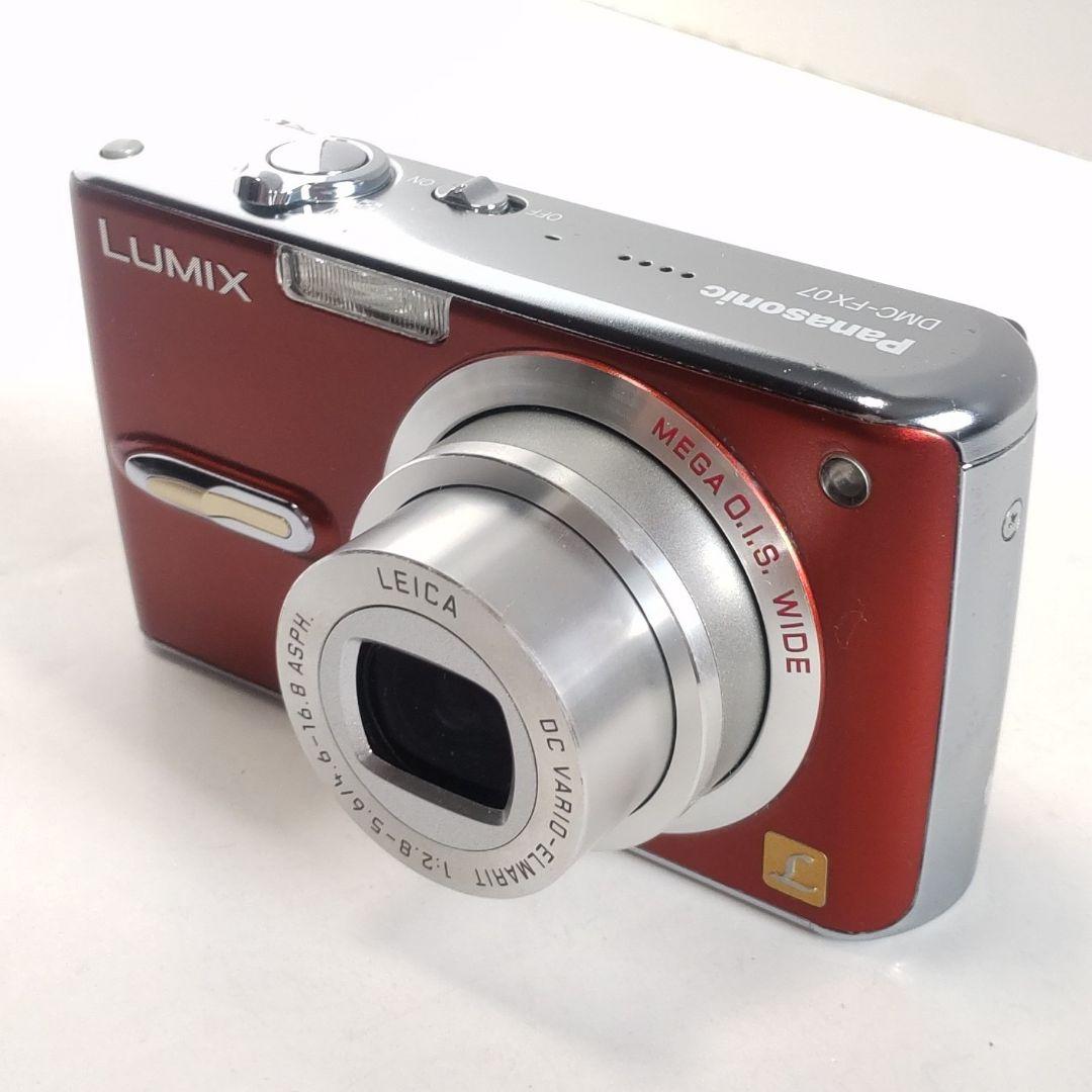 動作確認済み パナソニック LUMIX DMC-FX07 オールドコンデジ - メルカリ