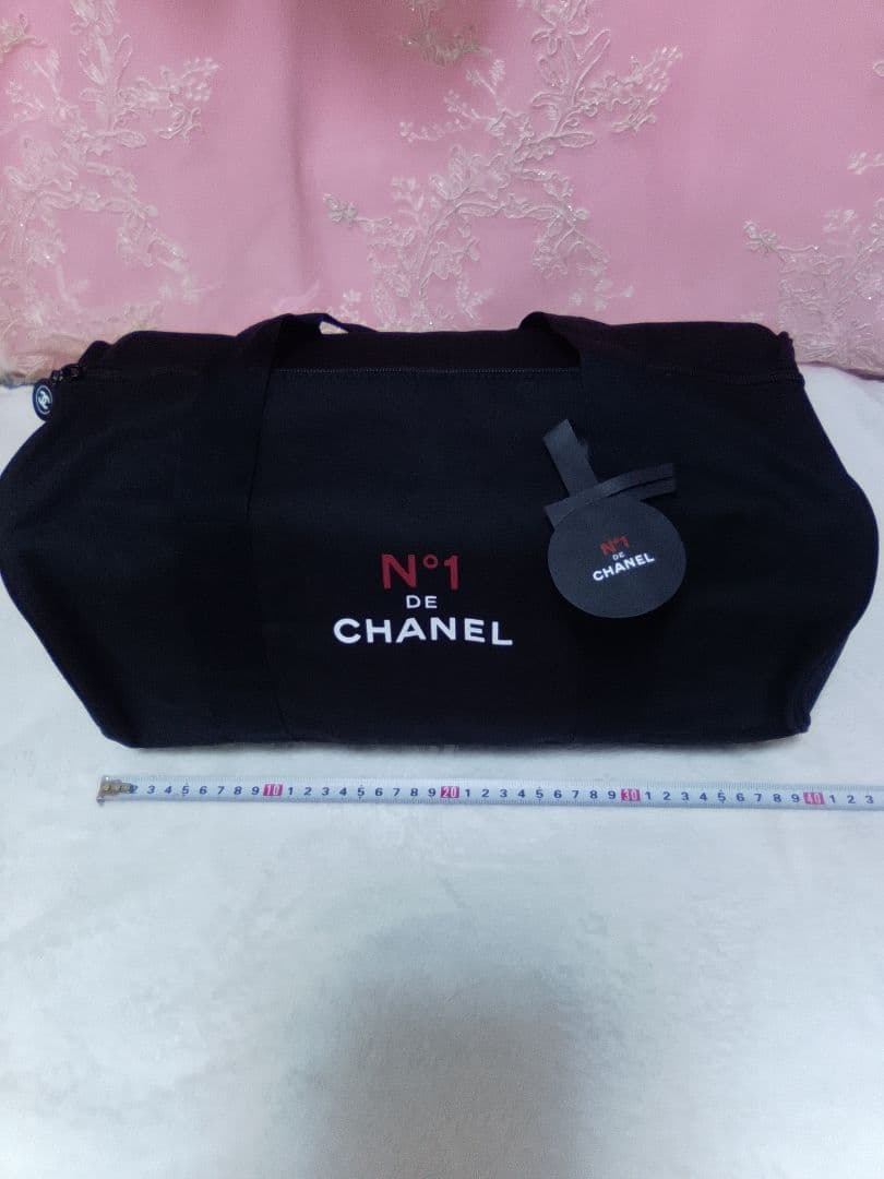 CHANEL ノベルティ N°1 DE CHANEL 黒 ボストンバッグ