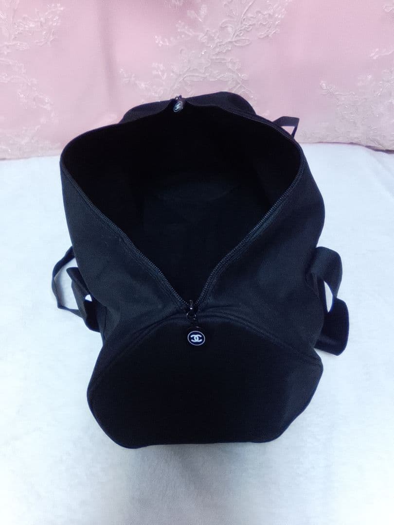 CHANEL ノベルティ N°1 DE CHANEL 黒 ボストンバッグ