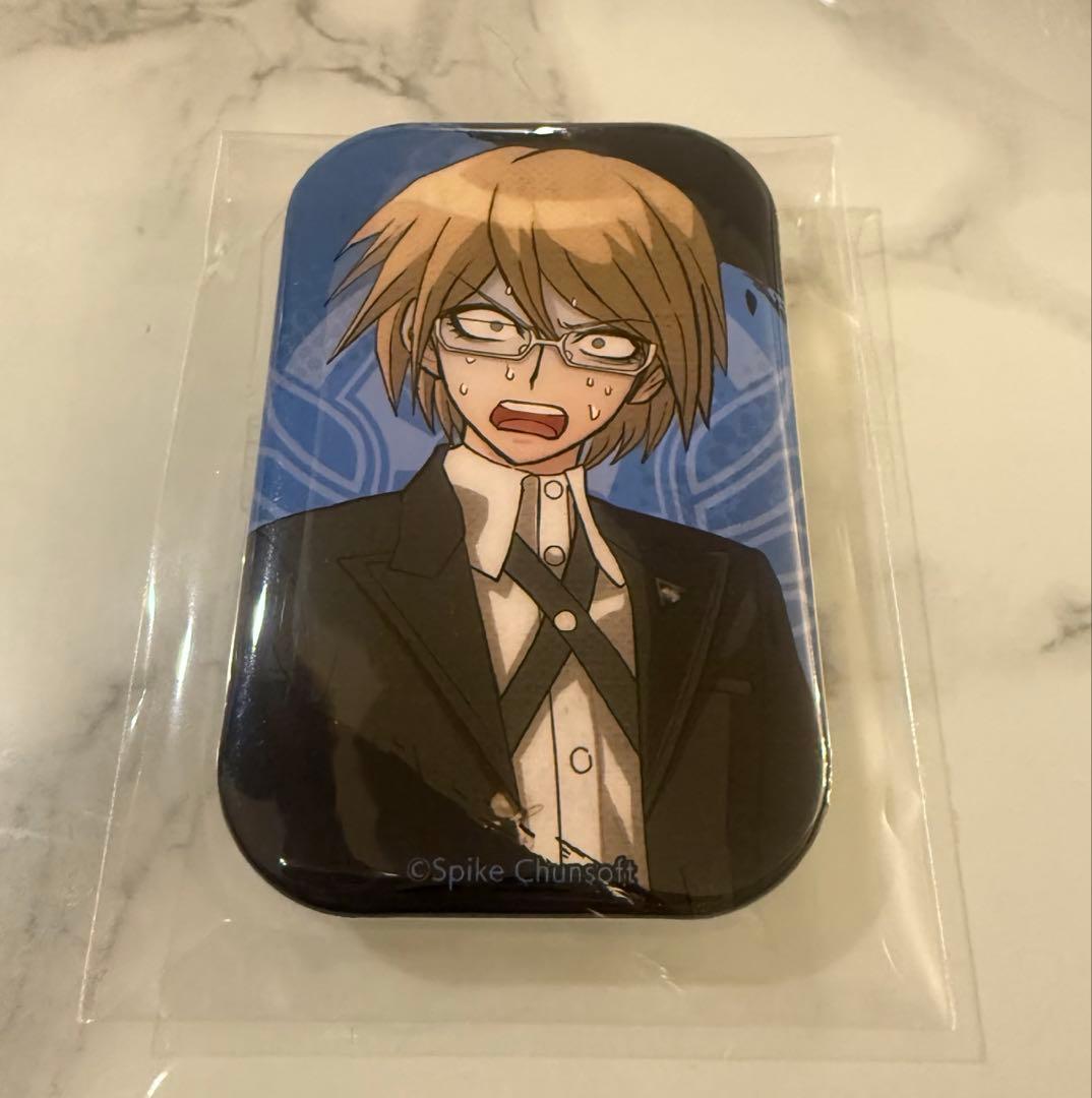 十神白夜 缶バッジ 東京タワー × ダンガンロンパ ダンガンロンパ