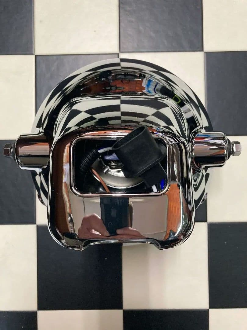 マ−シャルタイプ180パイヘッドライトイエローレンズメッキケ−ス