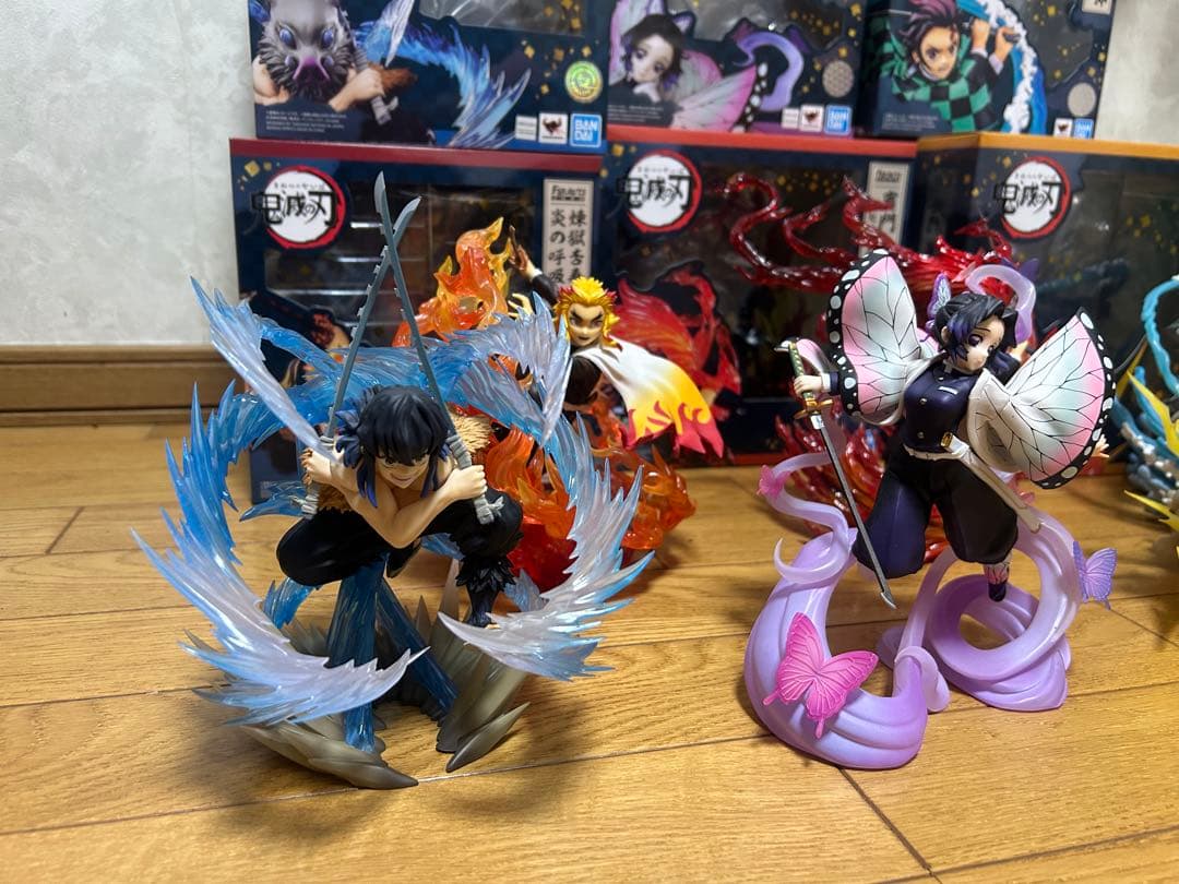 鬼滅の刃 フィギュアーツZERO 5体セット 中古品