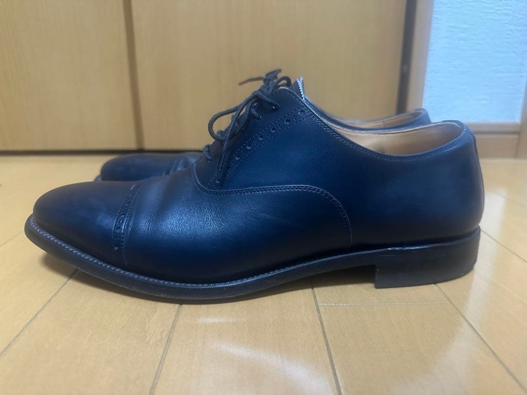 Scotch Grain ネイビー ビジネスシューズ