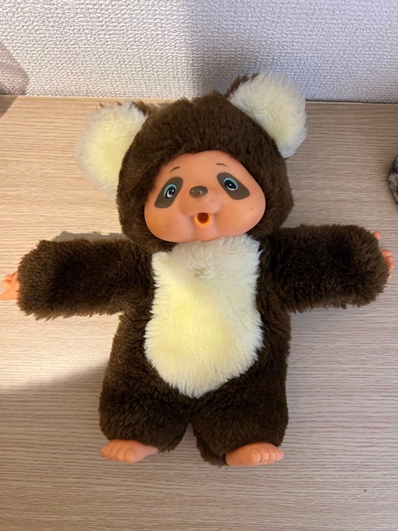 モンチッチ　タヌタヌ　？　昭和レトロ　ぬいぐるみ　当時物　激レア　人形