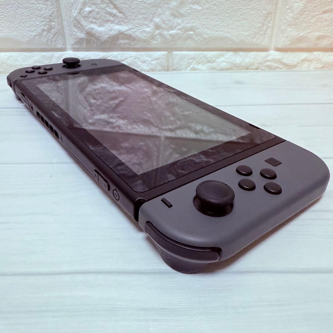【美品】Nintendo Switch 本体 グレー 2023年バッテリー強化版