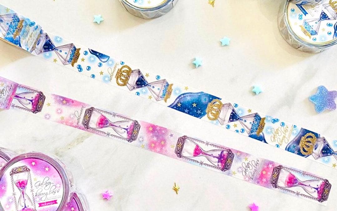 melomoonさんマスキングテープ24巻+缶バッジまとめ売り セット限定レア