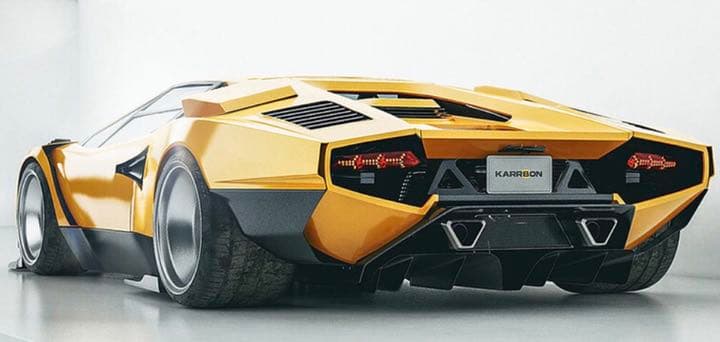 超絶版 世界限定400台 GT-Spirit 1/18 カウンタック - メルカリ