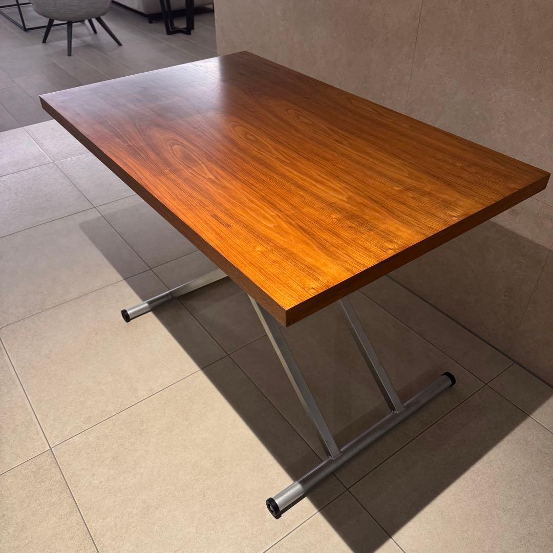ニトリ 昇降テーブル ACTIVE（アクティブ）120cm ウォルナット 美品